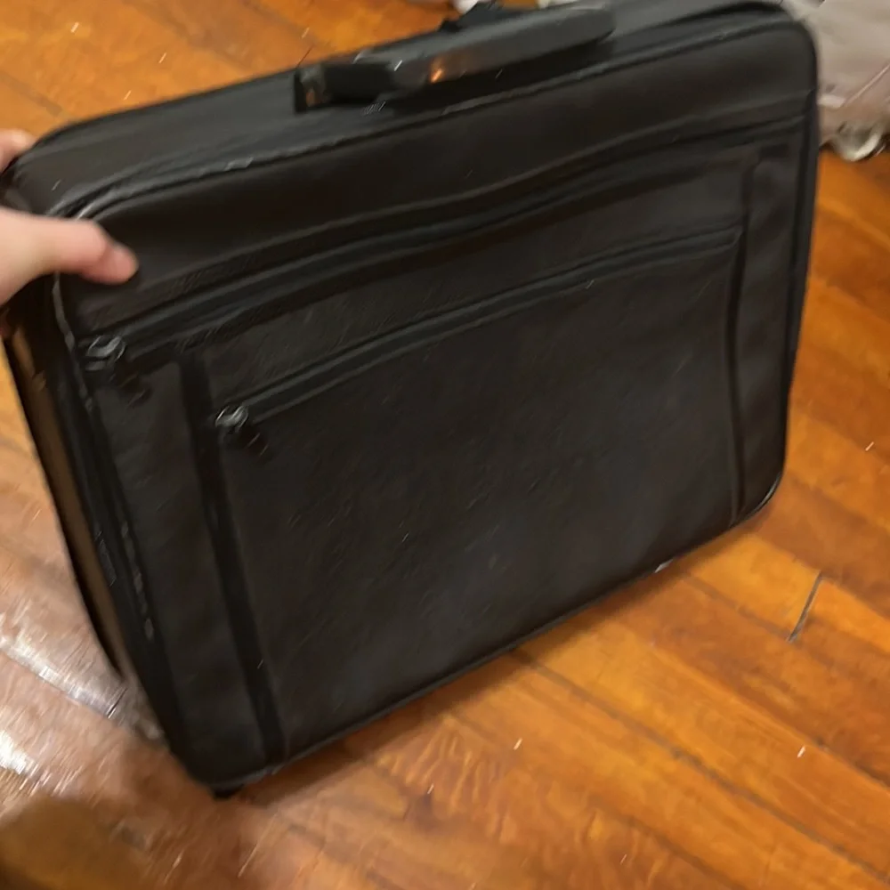 Black Leather Briefcase